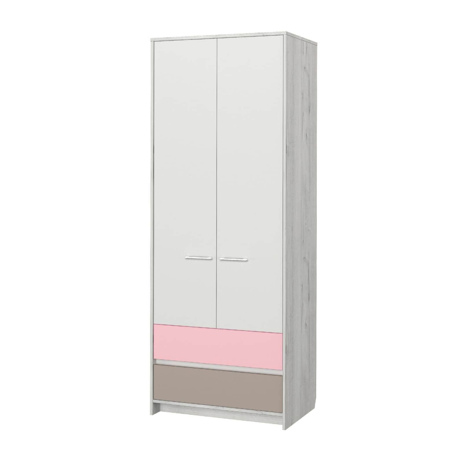 /Светлый шкаф в детскую №38 двухстворчатый на заказ